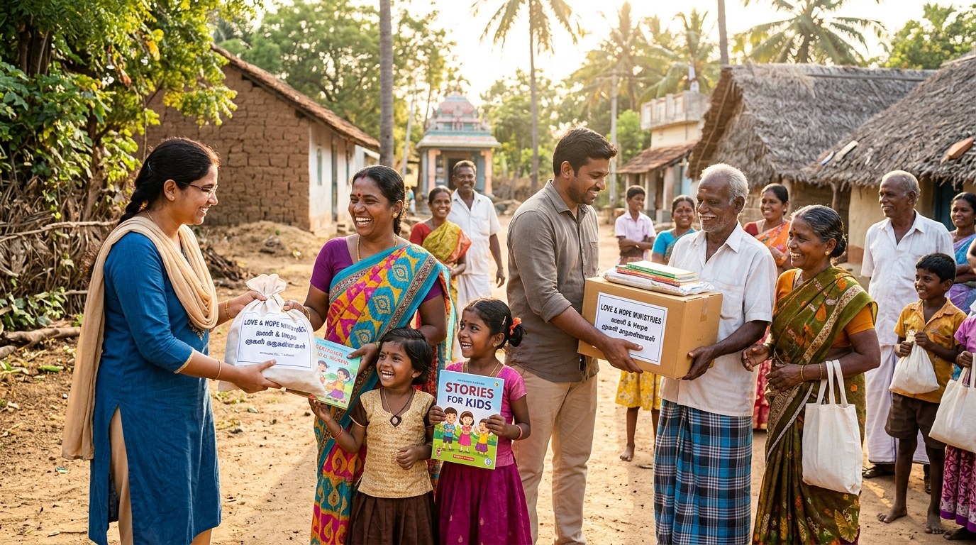 Outreach distribution in rural community